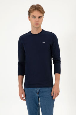 Erkek Lacivert Basic Sweatshirt Sepette S_rpriz _ndirim - U.s. polo assn фото 8