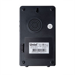 UDB-017W-R1T1-38S-150M-BL/SL Звонок беспроводной. Радиус действия 150м. Черный с серебристым. ТМ Uniel