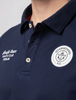 VILATTE / Футболка-поло из трикотажа пике с эластаном  фото 2