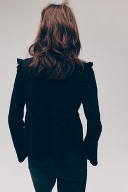 Blusa en punto jacquard - H&m фото 4