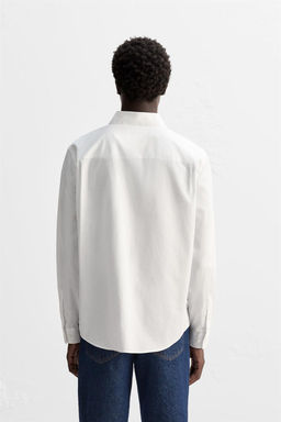 COTTON POPLIN SHIRT - Zara фото 11
