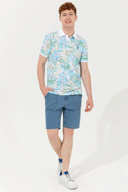 U. S. Polo Assn Мужская футболка-поло Petrol - U.s. polo assn фото 10