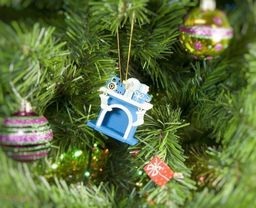 Елочная игрушка - Камин 650-3 P