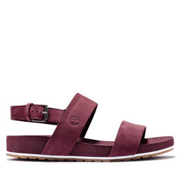 Женские сандалии Timberland Malibu Waves 2 Band Sandal бордовые