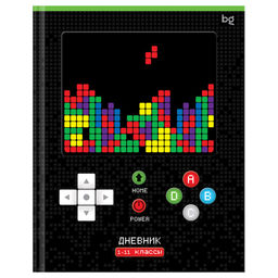Дневник тв. об., 1-11 кл. "Тетрис" (Д5т40_лг 64729, BG) глянцевая ламинация