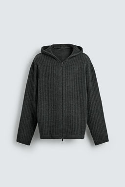TEXTURED RIBBED JACKET - Zara фото 8