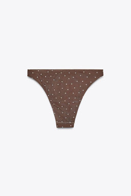 SPOTTY TULLE BIKINI BOTTOMS - Zara фото 8
