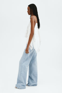 Wide High Waist Jeans - H&m фото 19