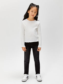 ACOOLA / Джемпер детский для девочек Magni молочный  фото 2