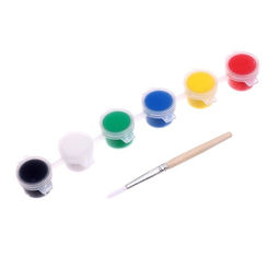 Ёлочные шары под раскраску «Новый год», краски, 2 шт, набор для творчества