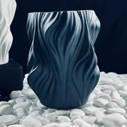 135-043 Ваза 20см ЭФИОПИЯ в под.уп.(х8)Фарфор - Lenardi фото 2