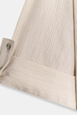 PLEATED DRESS WITH BELT - Zara фото 6