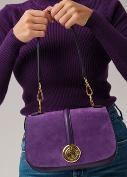 Кросс-боди сумка Azaro 30805 фиолетовая орхидея