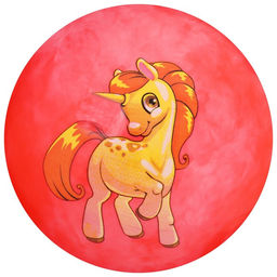 Мяч детский Единороги, d=22 см, 60 г, МИКС - Zabiaka фото 11