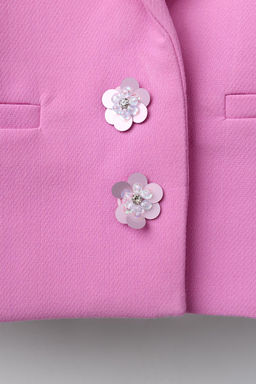 BLAZER CROPPED BOTONES JOYA / Rosa - Zara фото 4