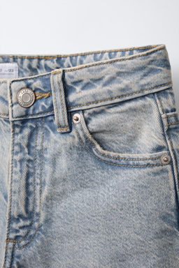 FADED WIDE-LEG JEANS - Zara фото 3