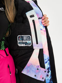 Женская горнолыжная сноубордическая куртка Alpha Endless Ultra Chaleur SNB 423/316_9 Разноцветный  фото 8