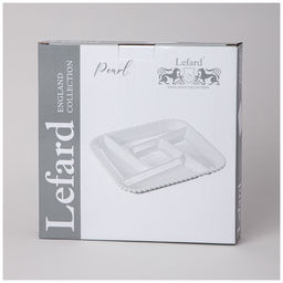 МЕНАЖНИЦА LEFARD PEARL 5 СЕКЦИЙ КВАДРАТНАЯ 26,5*3 СМ  фото 4