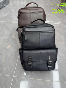 Рюкзак мужской, кожа, MIRONPAN 29355 Коричневый