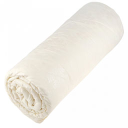 Одеяло Евро Макси "Жаккард" кремовый, легкое/летнее, 240х220см, наполнитель 200г/м2, файбер высшего сорта, чехол поплекс (пэ100%), стеганое, упак "Компакт" пакет ПВХ, еврослот, д25х55см/1,5кг, "Домашняя мода" (Россия)