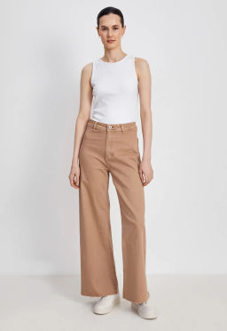 Брюки женские (джинсы wide leg fit) Finn Flare FSE15010 728  фото 2