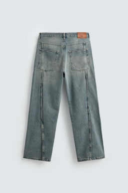 BAGGY JEANS WITH SEAMS - Zara фото 9