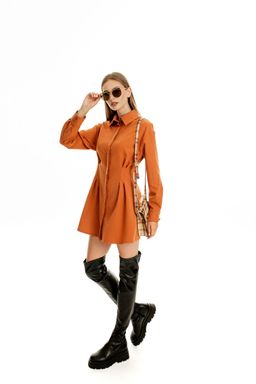 Платье AURA 3096-170 кэмел