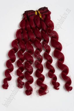 Фурнитура "Трессы для кукол Premium" 19 см; 29 гр (SF-2856) кудри №850А