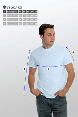 Арт. 61112/9 Футболка мужская 48-58 (6 шт) Цвет:белый - Идеал фото 6