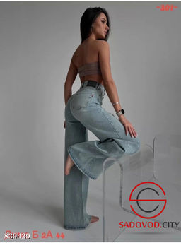 Джинсы с высокой посадкой - Bruno фото 2