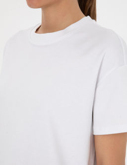 Beyaz Oversize Basic Ti__rt - Pierre cardin фото 14