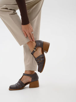 Босоножки 5036.23663bе.Вакса коричневый