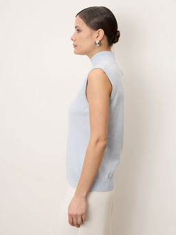 Джемпер женский из кашемира 6051 аквамарин