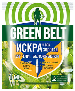 ТЭ Искра Золотая от тли, белокрылки, колорадского жука амп. 1 мл 01-756