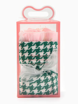 Букет из трех розовых мыльных роз - SB BEAUTY фото 4