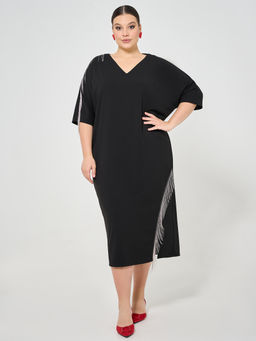 Платье 0349-1п тёмно-синий - Dora фото 47