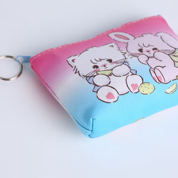 Цена за 2 шт. Кошелёк монетница на молнии, МИКС