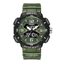 Часы наручные Smael электронные SM8076army-green