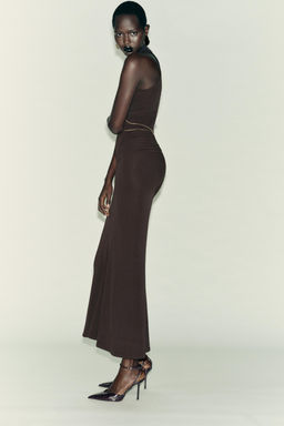 HALTERNECK CHAIN DRESS - Zara фото 3