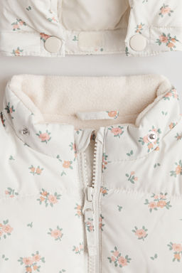 Chaqueta puffy repelente al agua