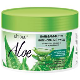 Витекс ALOE +7 ВИТАМИНОВ Бальзам-Butter.Интенсивн.уход для сухих, ломких волос 300мл