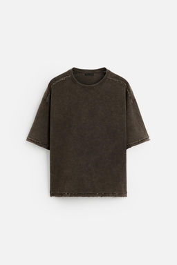 FADED KNIT T-SHIRT - Zara фото 6