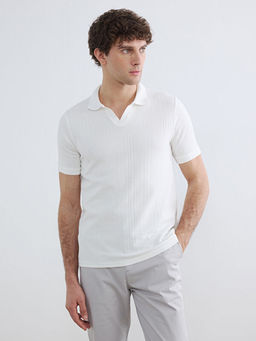 Polo Yaka Str?kt?rl? Erkek Ti??rt