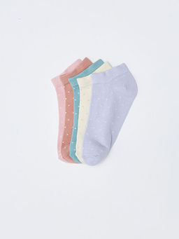 Desenli K?z ?ocuk Patik ?orap 5li