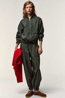 HIGH-NECK BOMBER JACKET