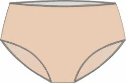 ALMANDO MELADO Трусы женские "maxi slip" База Цвет:бежевый