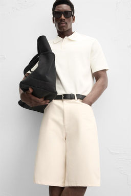 INTERLOCK TEXTURED POLO SHIRT - Zara фото 22