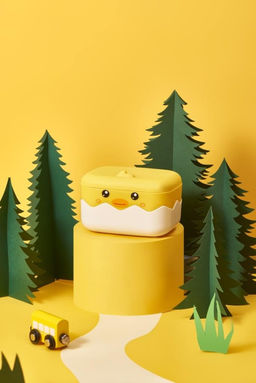 Мыльница "Chick", yellow