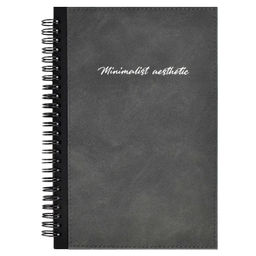 Записная книжка ESCALADA, А5, 96 л., арт. 67699/ 15 НУБУК СЕРЫЙ