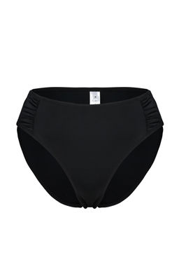 TRENDYOLMILLA Siyah Drapeli Yuksek Bel Hipster Bikini Alt? TBESS24BA00139 фото 8